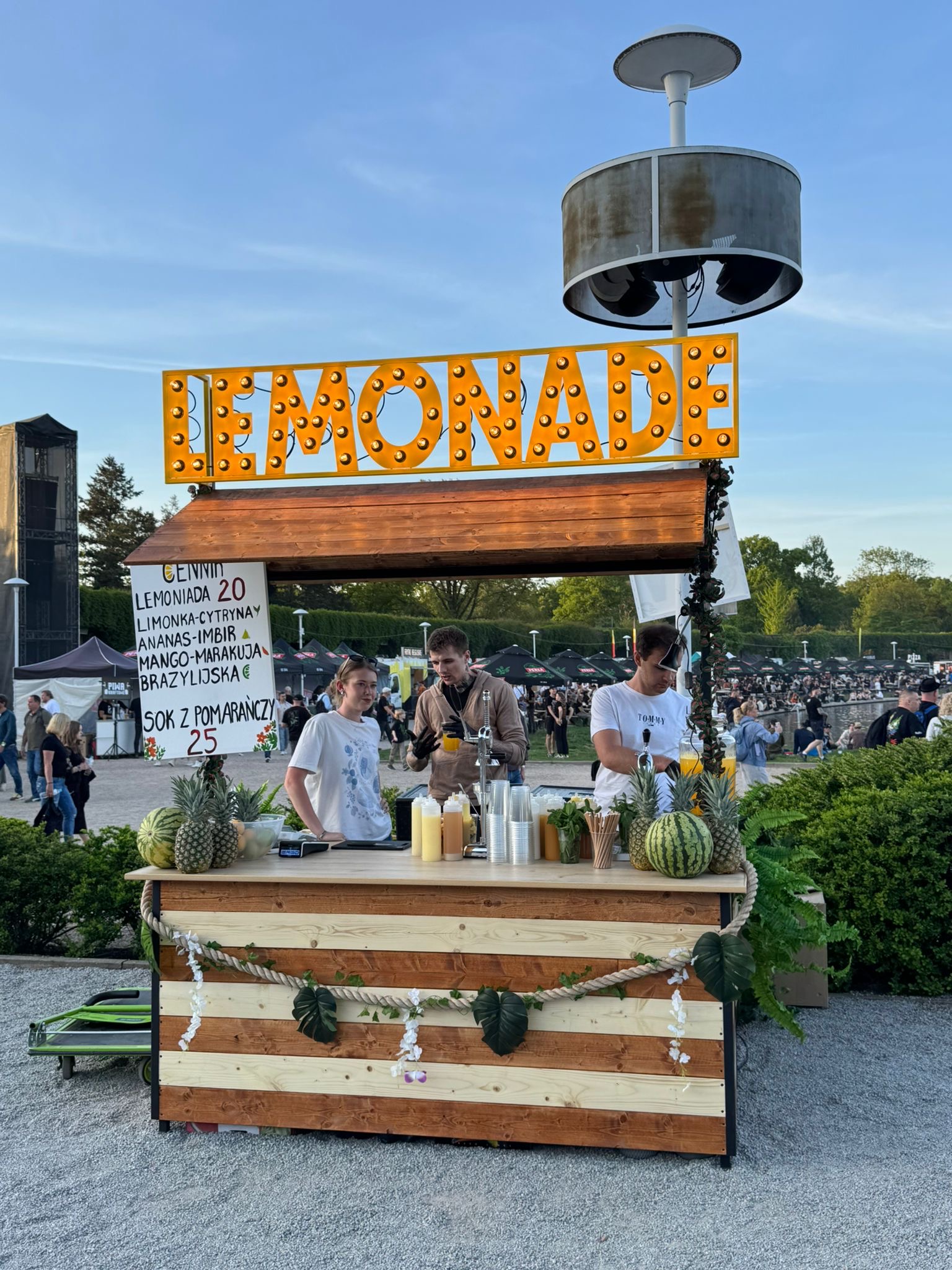 Limonana stand